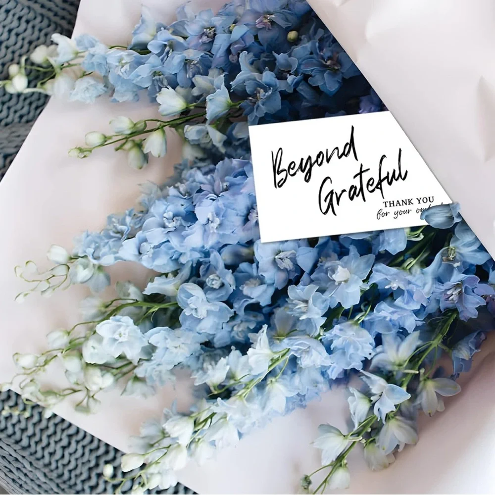 COPY - 300PCS Thank You For Supporting My Business Cards, 6 Styles-2